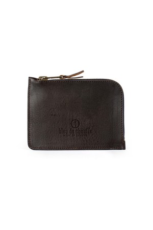애즈 지퍼지갑 - 다크 브라운
