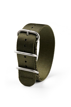 B-TYPE 헤비듀티 나일론 나토밴드 22mm 디펜더 올리브
