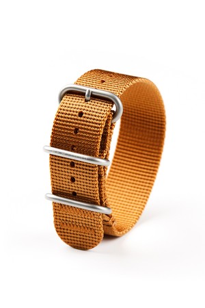 B-TYPE 헤비듀티 나일론 나토밴드 22mm 시카다 오렌지