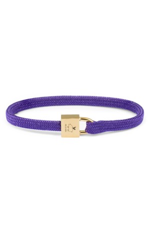 (여성) 빌리 팔찌 - 로얄퍼플X골드