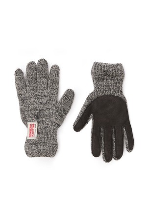 사슴가죽 울장갑 - 차콜