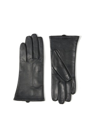 지니 여성 가죽장갑 - 블랙