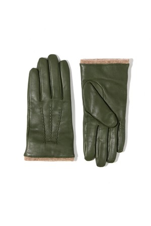 로레인 여성 가죽장갑 - 세이지