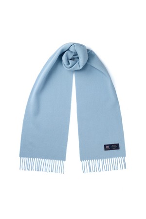 메리노울 머플러 25cm - 베이비 블루