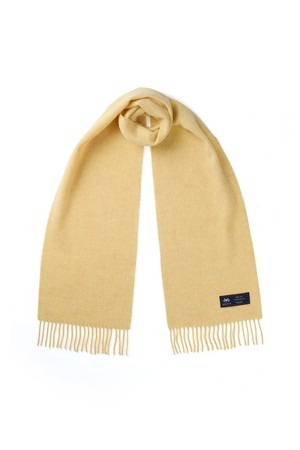 메리노울 머플러 25cm - 샌드