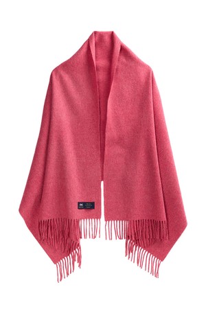 메리노울 숄 70cm - 핑크