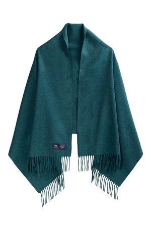 메리노울 숄 70cm - 틸