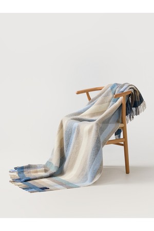 셔틀랜드 울 블랭킷 - 우데일 블루