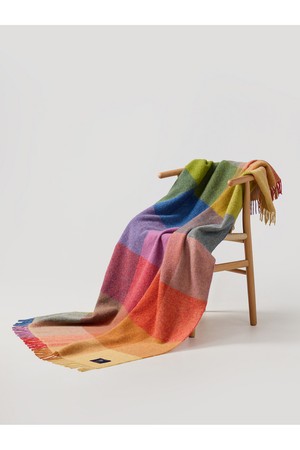 셔틀랜드 울 블랭킷 - 하랜드 선셋