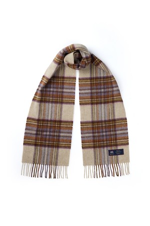 메리노울 머플러 25cm - 드레스 헤더