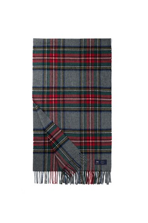 메리노울 숄 머플러 50cm - 뉴그레이 스튜어트