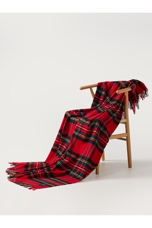 메리노 울 블랭킷 - 로얄 스튜어트