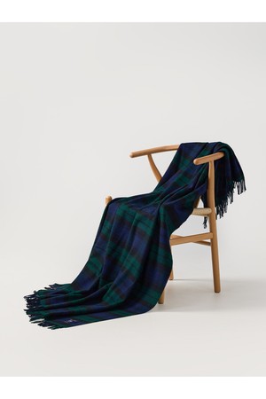 메리노 울 블랭킷 - 블랙 워치