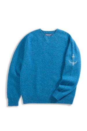 셔틀랜드울 쉐기독 홀가먼트 스웨터 - 피카딜리