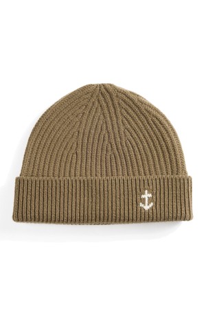 앵커 플로팅 숏 비니 - 카키