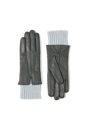 타마라 여성 가죽장갑 - 차콜