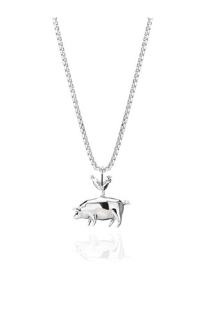 펜던트 목걸이 - 실버X실버