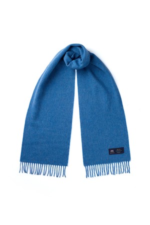메리노울 머플러 25cm - 마린 블루