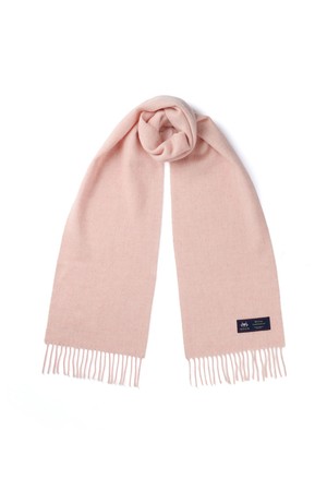 메리노울 머플러 25cm - 베이비 핑크
