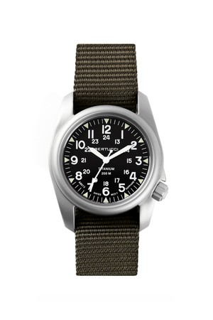 A-2T 빈티지 티타늄 필드워치 12075