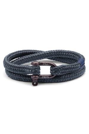 솔티 스티브 팔찌 - 슬레이트그레이X브론즈