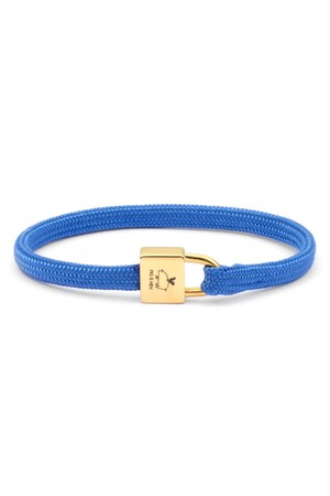 (여성) 빌리 팔찌 - 로얄블루X골드