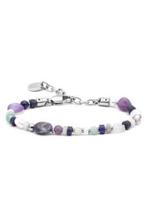 (여성) 브론타이드 모자이크 팔찌 - 노바라X실버