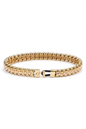 (여성) 카테나 베니션 7 팔찌 - 아이보리X골드