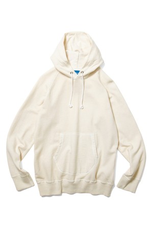 피그먼트 다잉 헤비코튼 후드 맨투맨 - 네츄럴