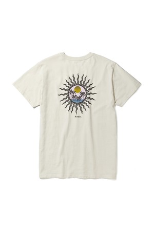 레디언트 반팔 티셔츠 - 빈티지 화이트