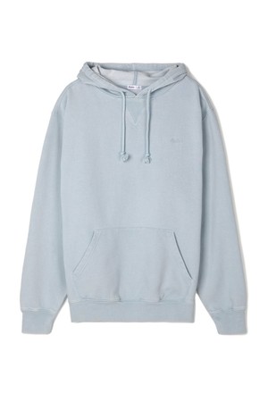 EMB 플리스 후드티 - 슬레이트 미네랄