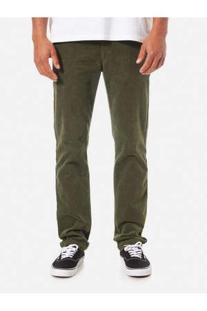 파이프라인 코듀로이 팬츠-카키