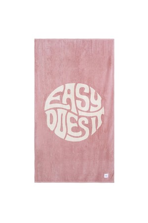 EASY EMBLEM 타월 - 모브