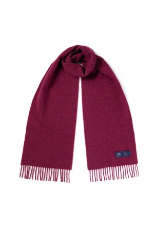 메리노울 머플러 25cm - 브라이트 핑크