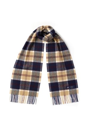 메리노울 머플러 25cm - 반녹번 네이비