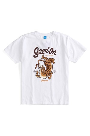 Japan Tiger 반팔 티셔츠 - 화이트