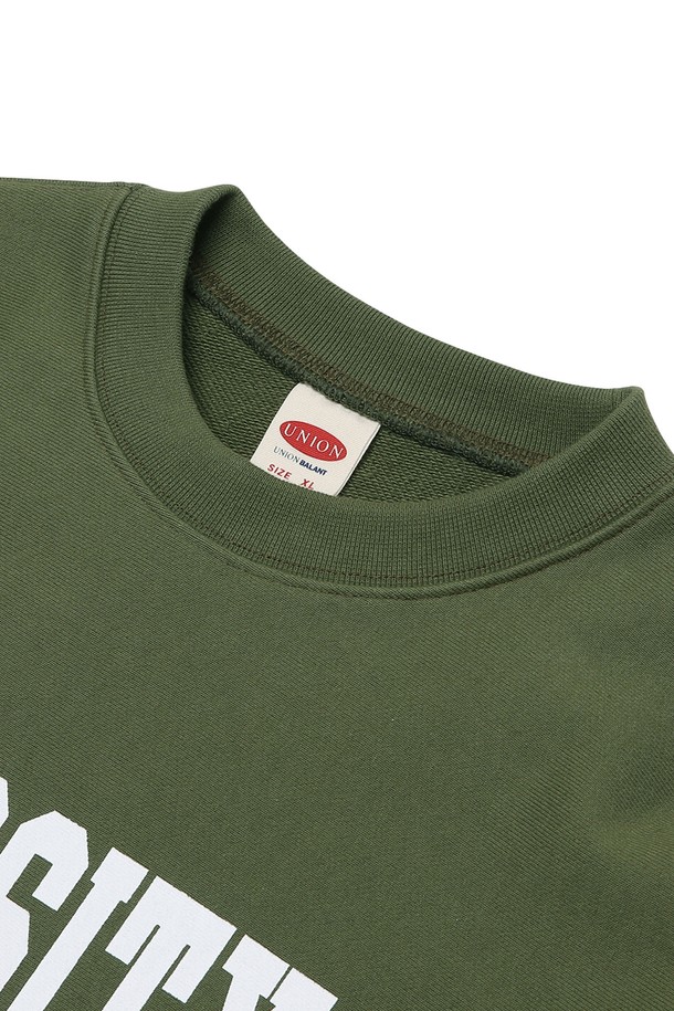 UNION BALANT - 스웨트셔츠 - ST.thomas sweatshirts khaki