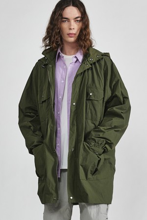 mountain long jacket khaki