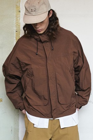 mountain short jacket brown