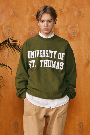 ST.thomas sweatshirts khaki