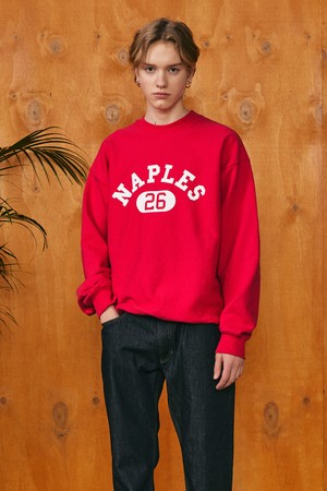 naples sweatshirts red