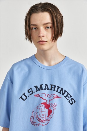 U.S Marines t-shirts skyblue