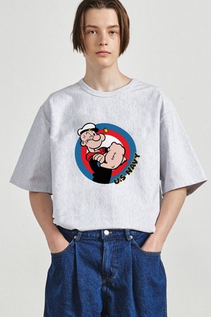 Popeye P4 t-shirts Melange