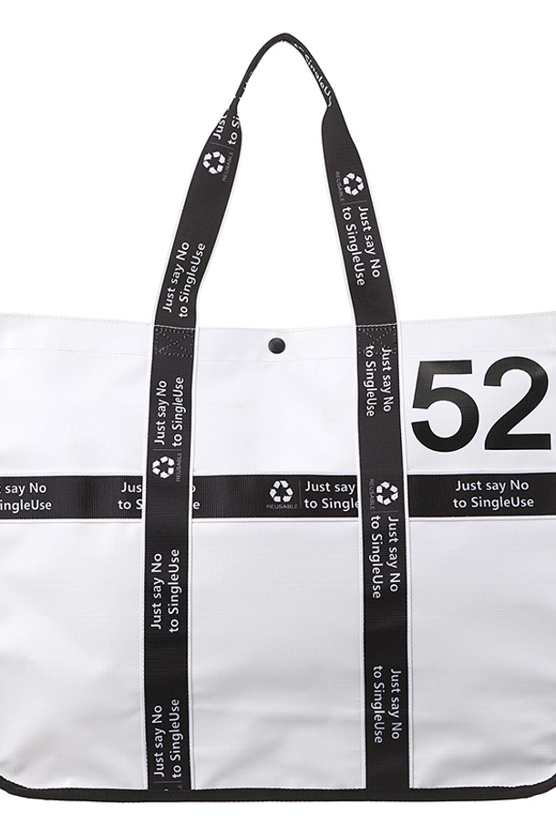 nau - 백팩 - TARP BIG TOTE BAG_WH