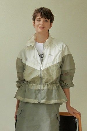 W 프리텍션 자켓 Dark Beige