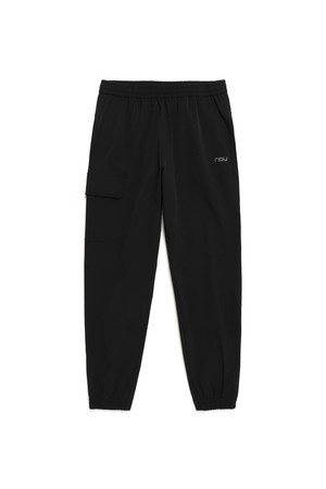 액트 브러시드 카고 팬츠 Black