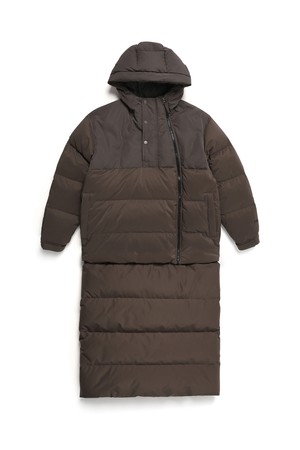 포틀랜드 캠핑 롱 다운 Dark Gray