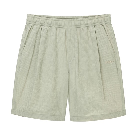 컴포트 시어서커 하프 팬츠 Light Khaki Beige