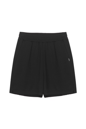 W 분또 하프 팬츠 Black