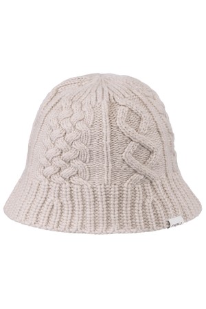 니트 버킷햇 R Beige Melange